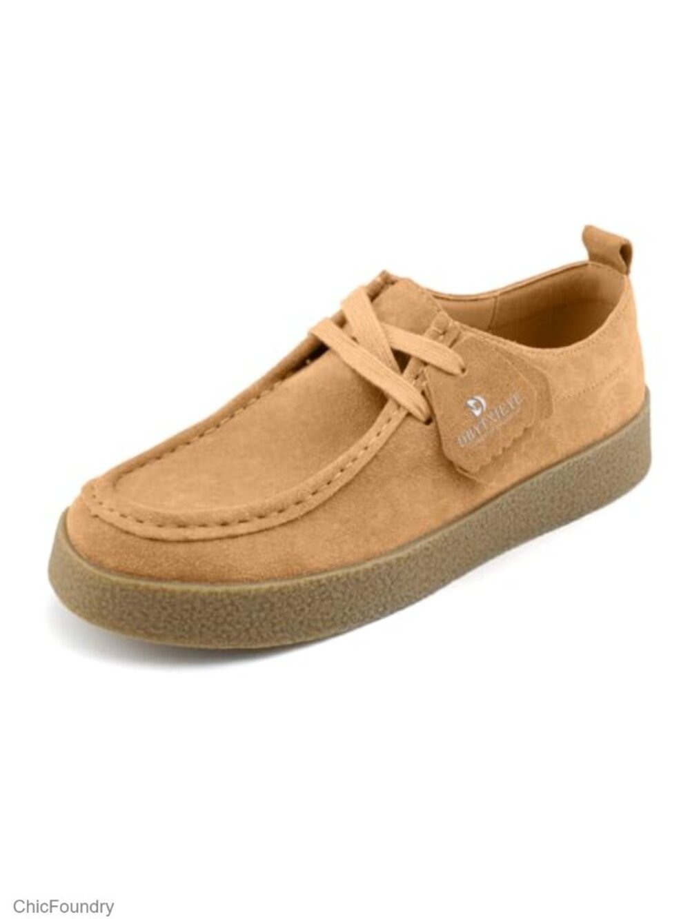 Genuine Leather Oxford Shoes Memory Foam Arch Support Non-Slip
